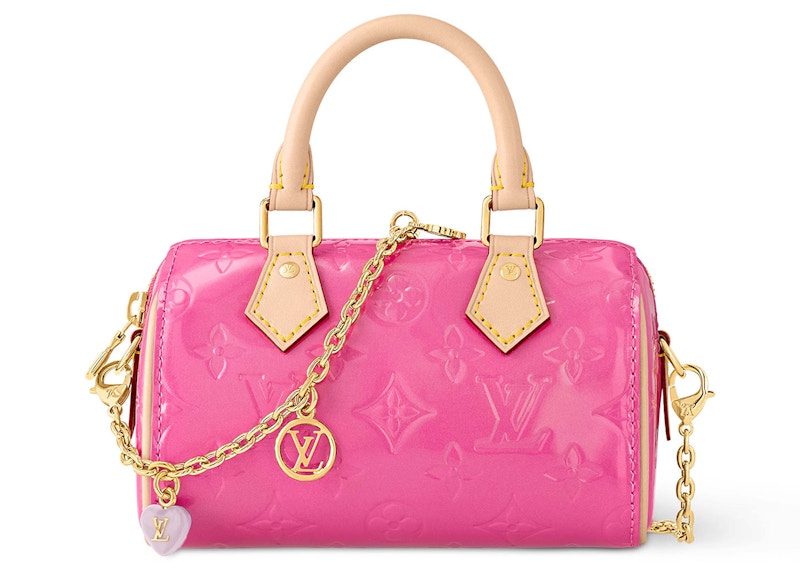 Louis Vuitton Nano Speedy Neon Pink