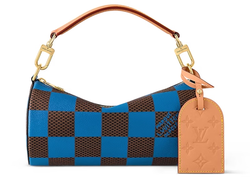 Louis Vuitton Soft Polochon Pm Damier Pop Blue