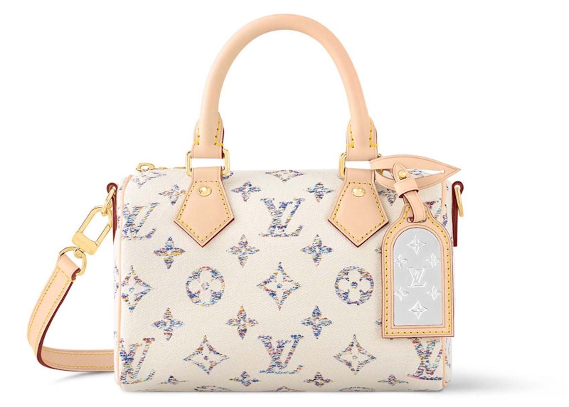 Louis Vuitton Speedy 20 Multicolor Beige