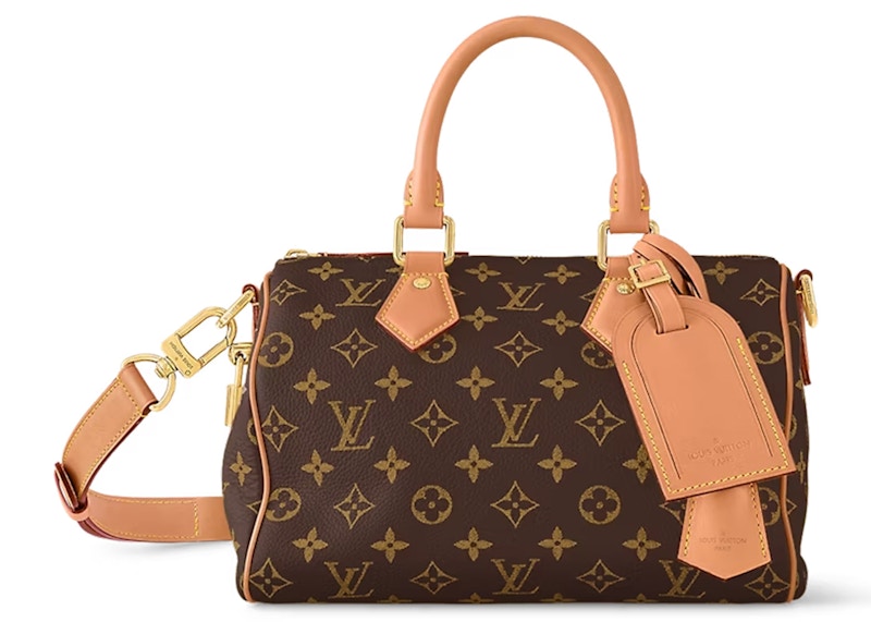 Louis Vuitton Speedy P9 Bandoulière 25 Monogram Leather Brown Monogram