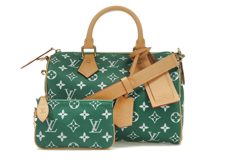 Louis Vuitton Speedy P9 Bandoulière 25 Monogram Leather Green