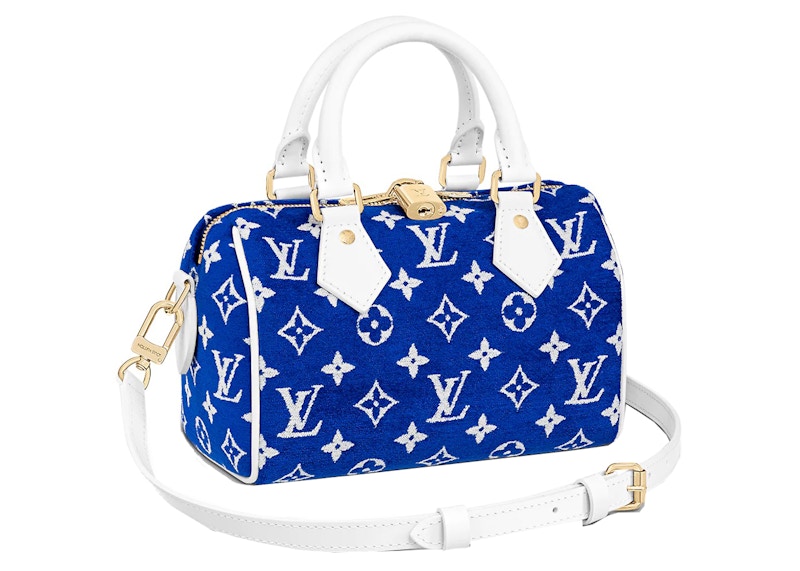 Louis Vuitton Speedy Bandouliere 20 Blue