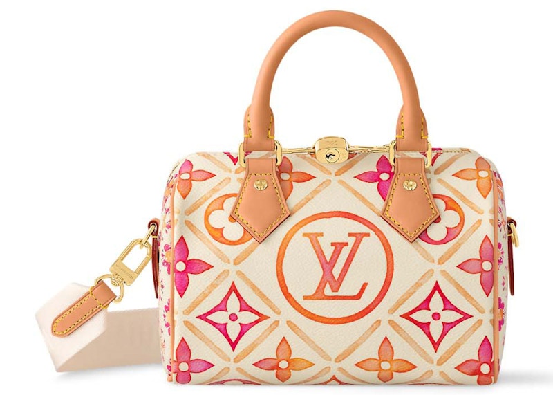 Louis Vuitton Speedy Bandouliere 20 Coral