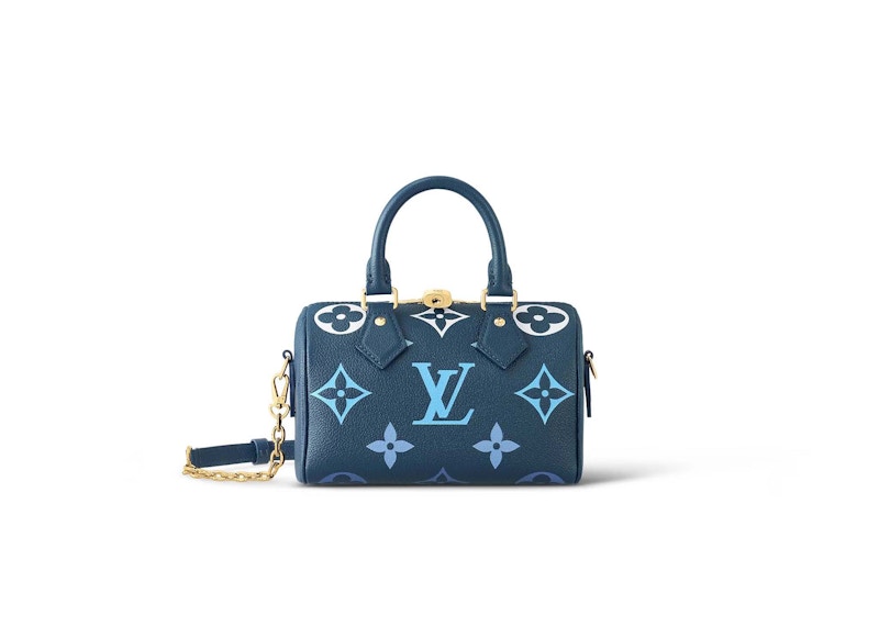 Louis Vuitton Speedy Bandouliere 20 Degrade Blue