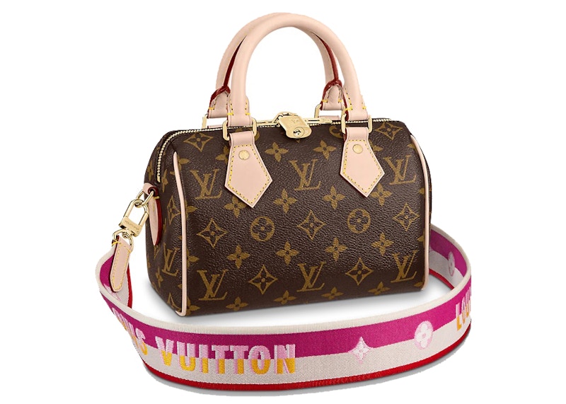 Louis Vuitton Speedy Bandouliere 20 Monogram Fuchsia