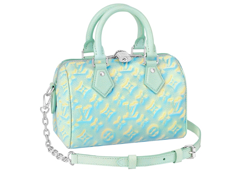 Louis Vuitton Speedy Bandouliere 20 Water Green