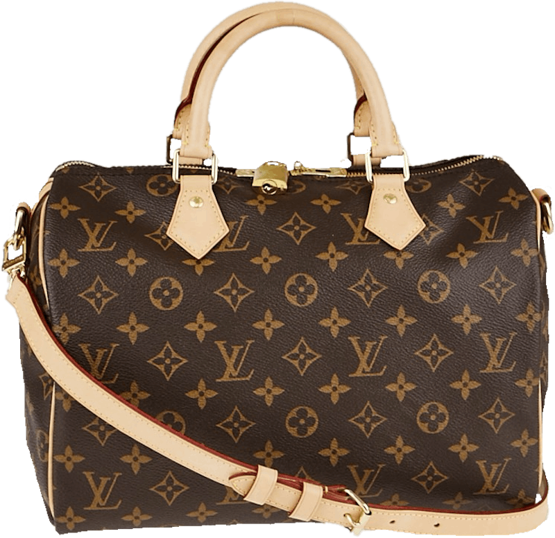 Louis Vuitton Speedy Bandouliere Monogram 30 Brown