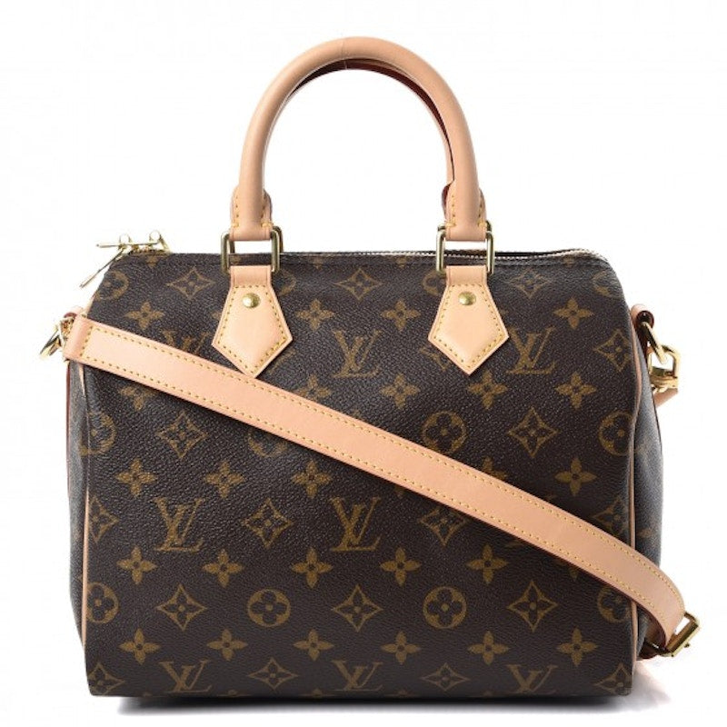 Louis Vuitton Speedy Bandouliere Monogram (Without Accessories) 25 Brown