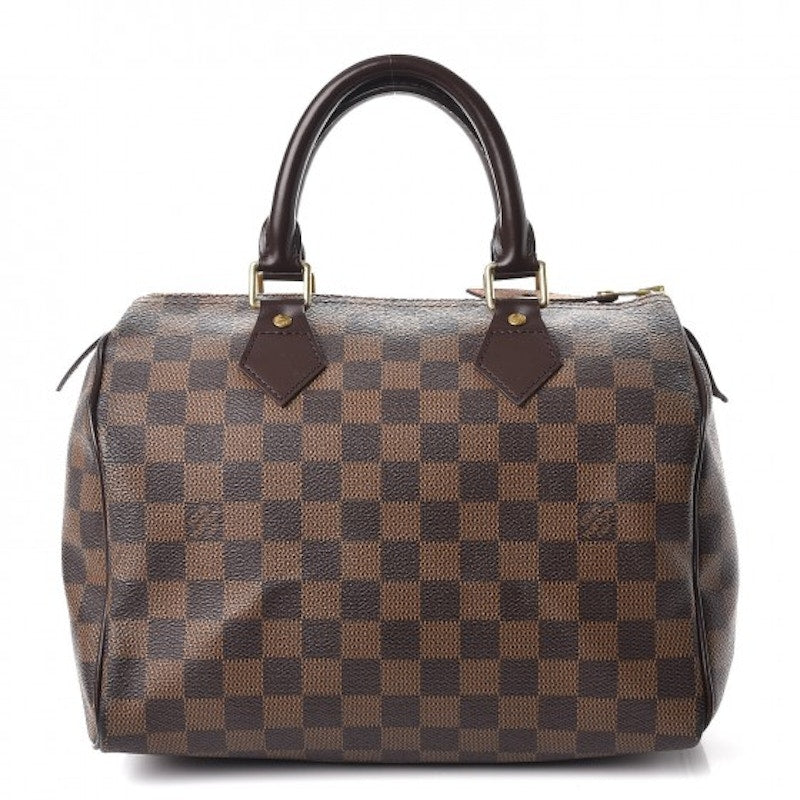 Louis Vuitton Speedy Damier Ebene (Without Accessories) 25 Brown