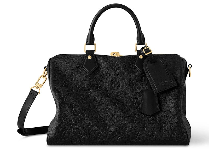 Louis Vuitton Speedy Soft 30 Black