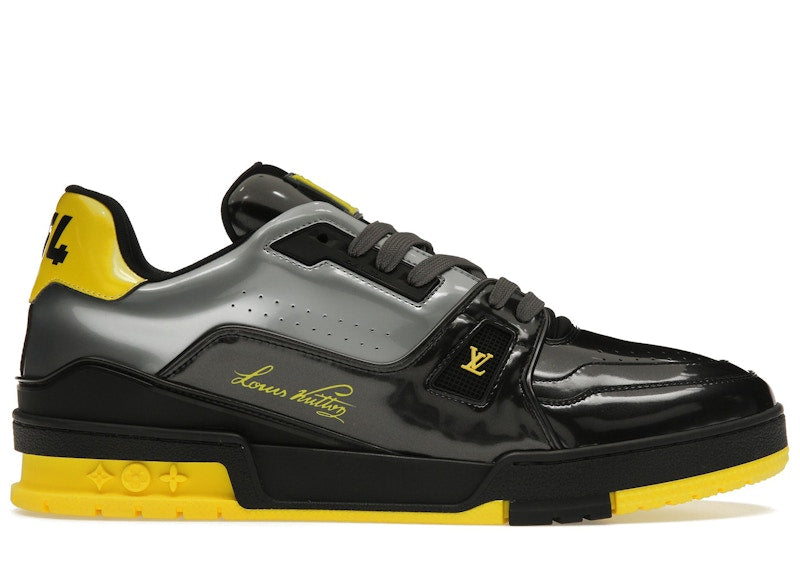 Louis Vuitton Trainer Black Yellow