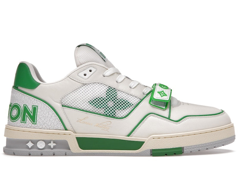 Louis Vuitton Trainer Green Mesh