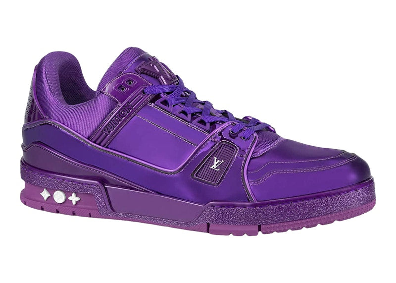 Louis Vuitton Trainer Metallic Purple