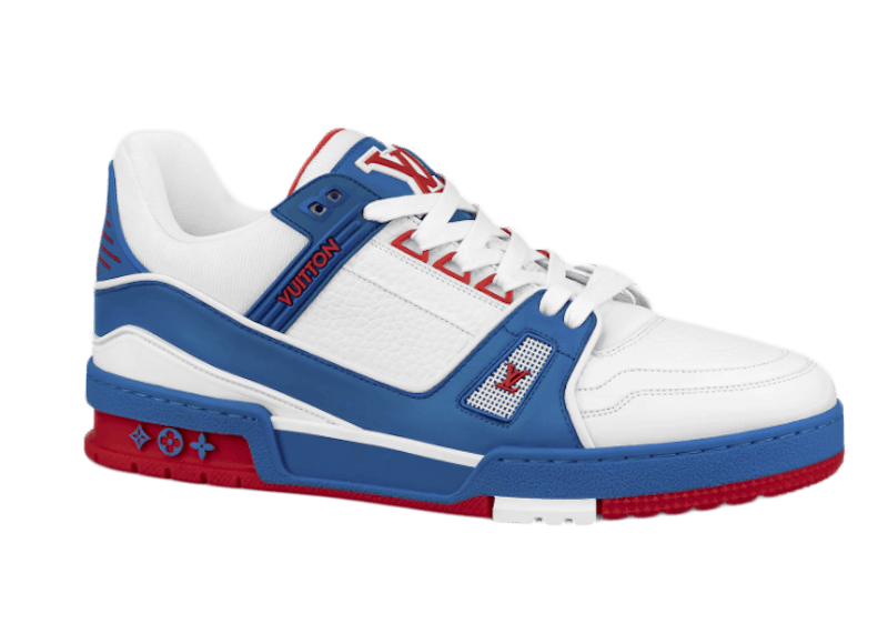 Louis Vuitton Trainer Red White Blue