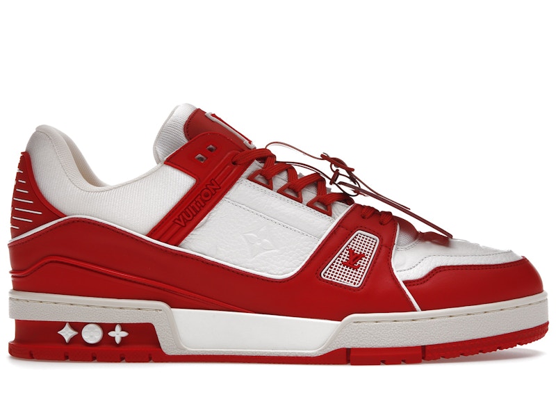 Louis Vuitton Trainer Red White