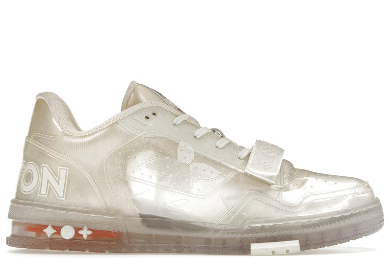 Louis Vuitton Trainer White Transparent