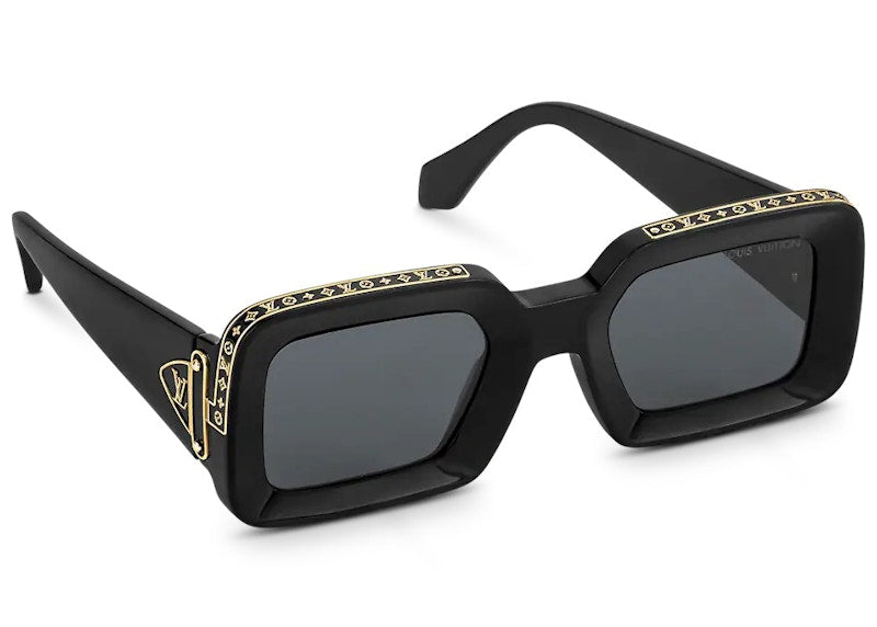 Louis Vuitton X Nigo Zillionaires Sunglasses Black