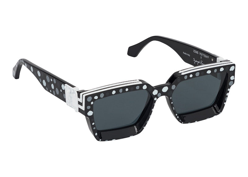 Louis Vuitton X Yayoi Kusama 1.1 Millionaires Painted Dots Sunglasses Black/Gray (Z1904E)