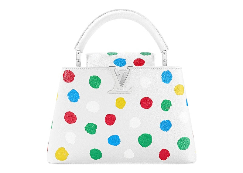 Louis Vuitton X Yayoi Kusama Capucines Bb White