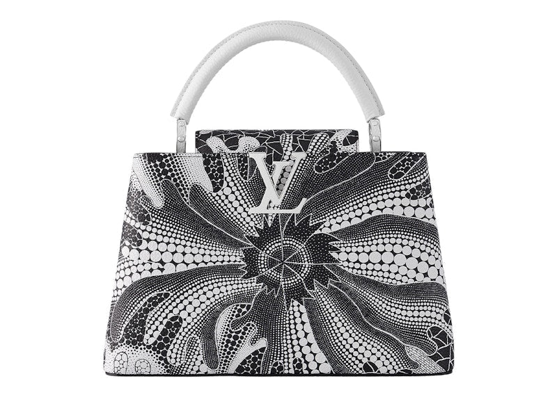 Louis Vuitton X Yayoi Kusama Capucines Mm Black/White