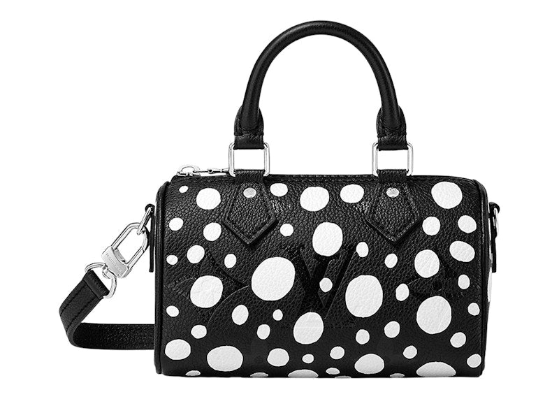 Louis Vuitton X Yayoi Kusama Nano Speedy Black/White