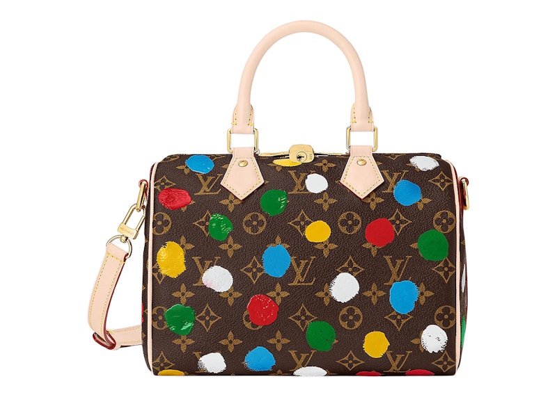 Louis Vuitton X Yayoi Kusama Speedy Bandouliere 25 Monogram Multicolor