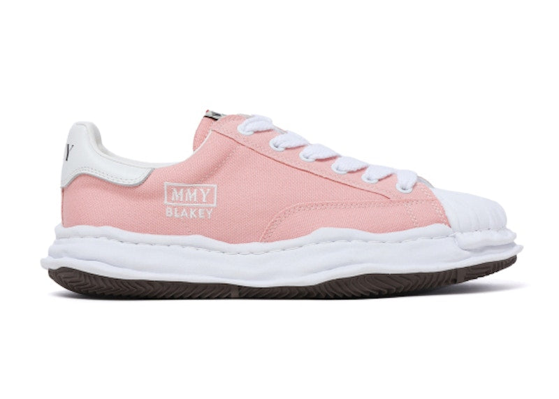 Maison Mihara Yasuhiro Blakey Og Sole Canvas Low Pink