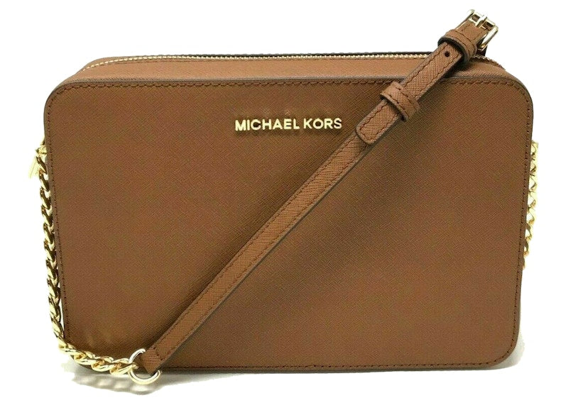 Michael Kors Jet Set East West Crossbody Bag Large Brown