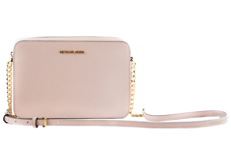 Michael Kors Jet Set East West Crossbody Bag Large Powder Blush