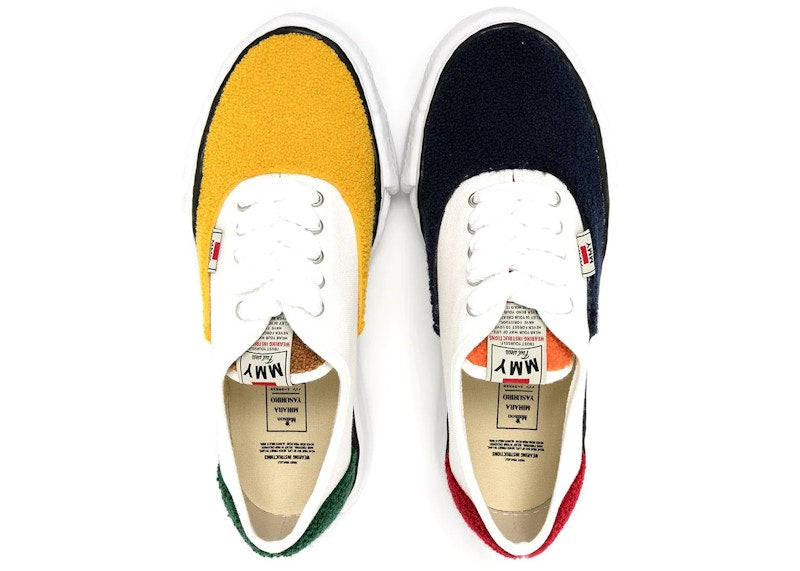 Maison Mihara Yasuhiro Baker Og Sole Canvas Low Multicolor