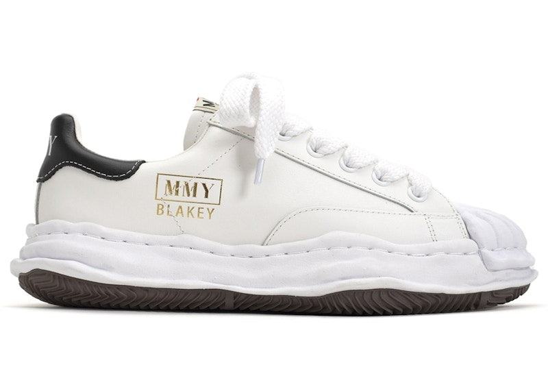 Maison Mihara Yasuhiro Blakey Og Sole Leather Low White