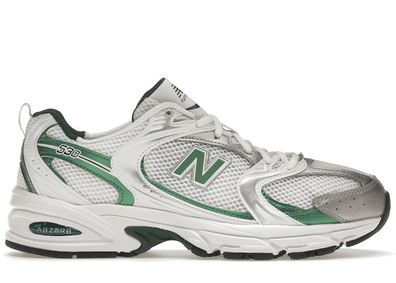 New Balance 530 White Nightwatch Green