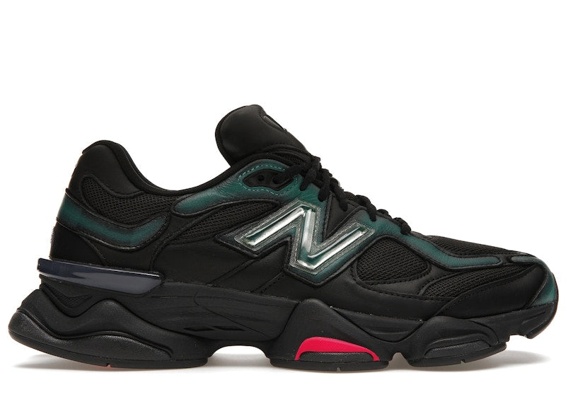 New Balance 9060 Mowalola Burglarwear Black Teal Pink