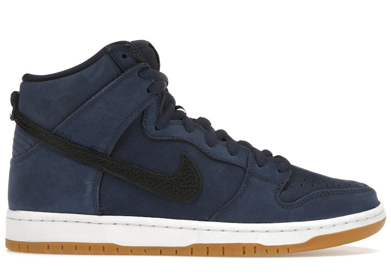 Nike Sb Dunk High Orange Label Midnight Navy