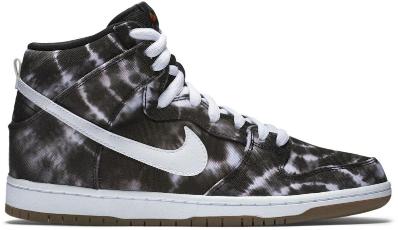 Nike SB Dunk High Tie Dye Black