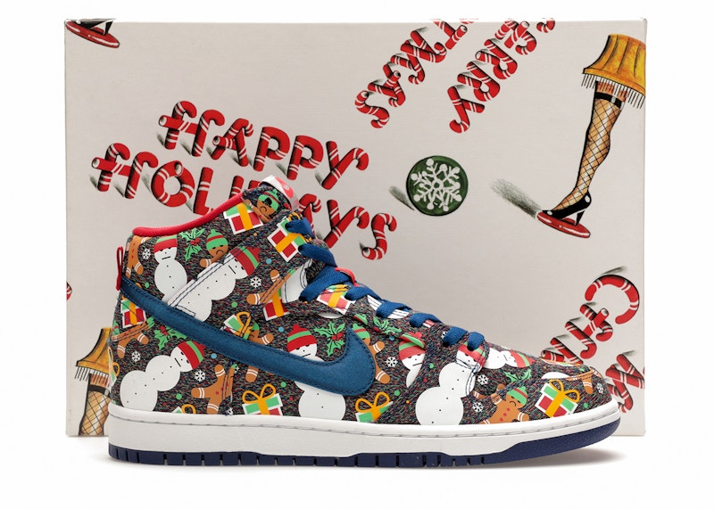 Nike SB Dunk High Concepts Ugly Christmas Sweater (Special Box) (2017)