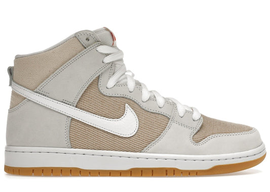 Nike SB Dunk High Pro ISO Orange Label Unbleached Natural