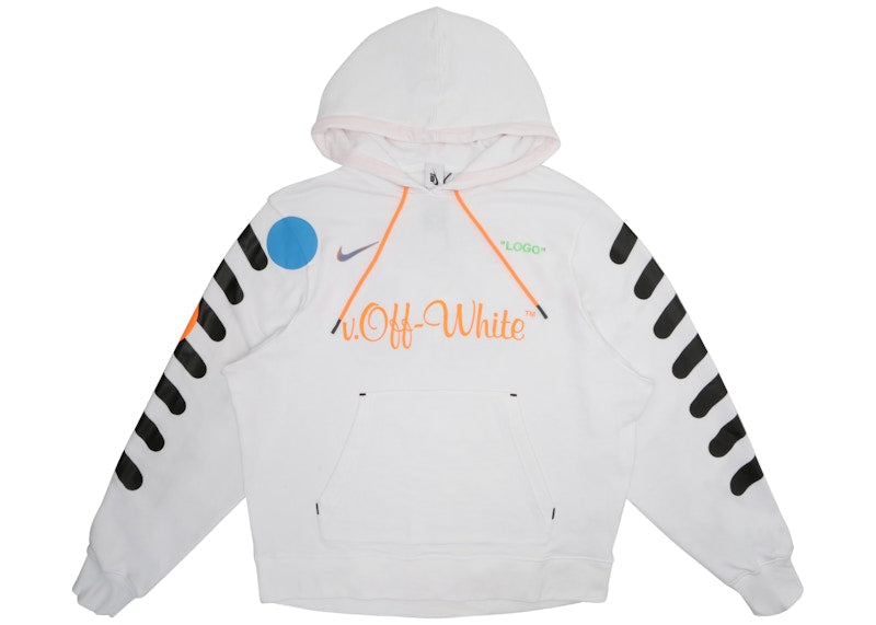 Nikelab X Off-White Mercurial Nrg X Hoodie White