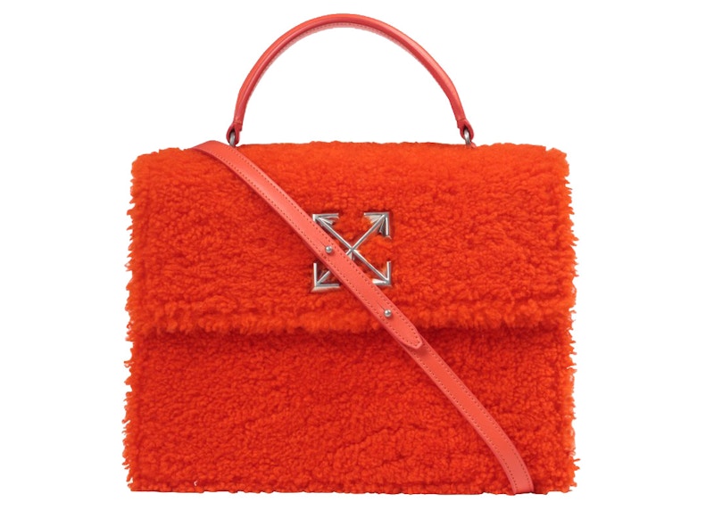 Off-White 2.8 Jitney Bag Furry Orange