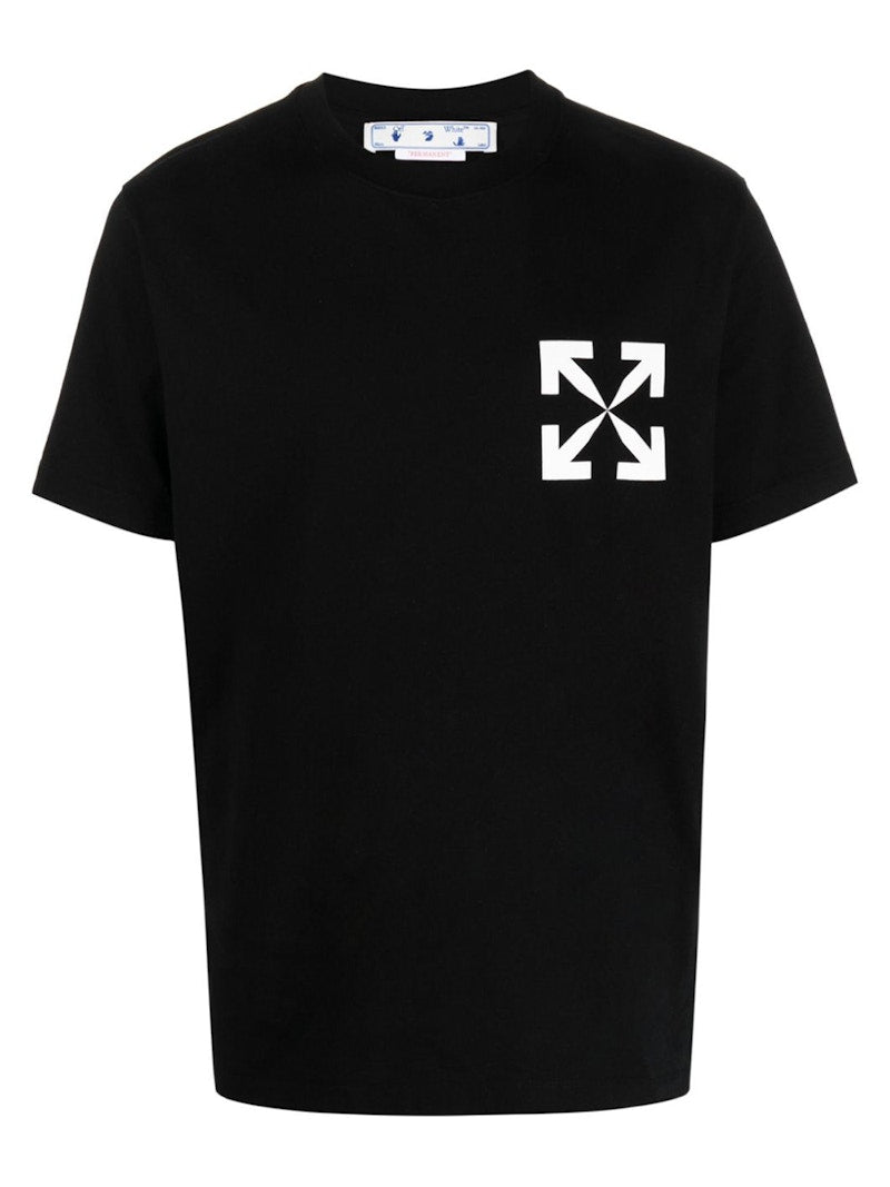 Off-White Arrows Print T-Shirt Black/White