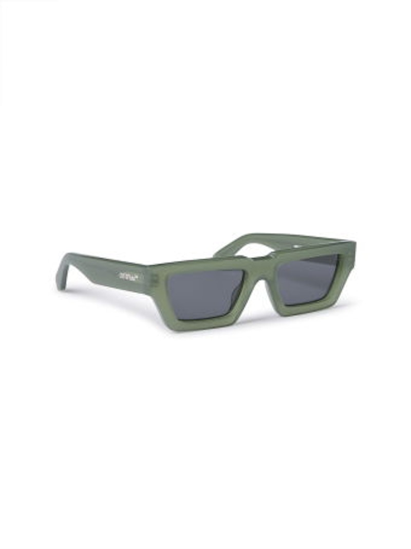 Off-White Manchester Sunglasses Olive Green/Dark Grey/Grey (Oeri129S24Pla0015707-Fr)