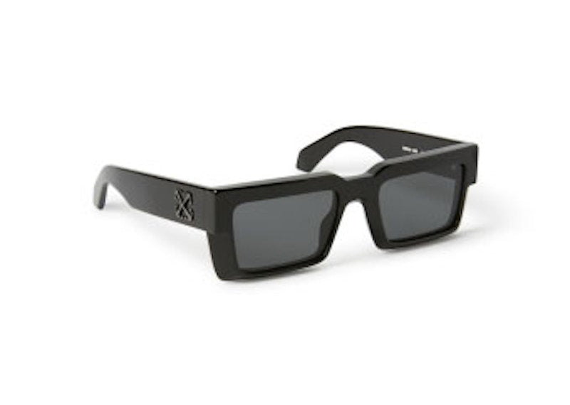 Off-White Moberly Square Sunglasses Black/Dark Grey (Oeri114S24Pla0011007-Fr)