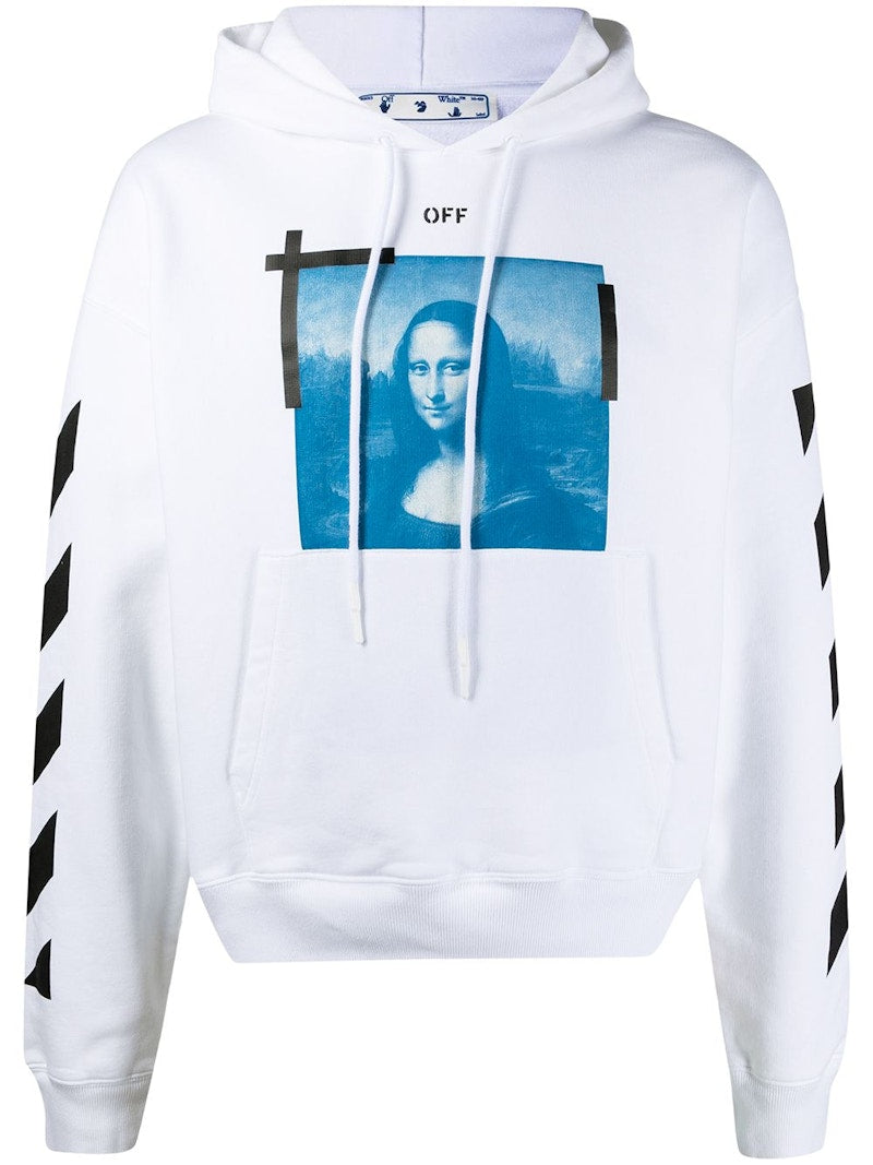 Off-White Mona Lisa Hoodie White/Black