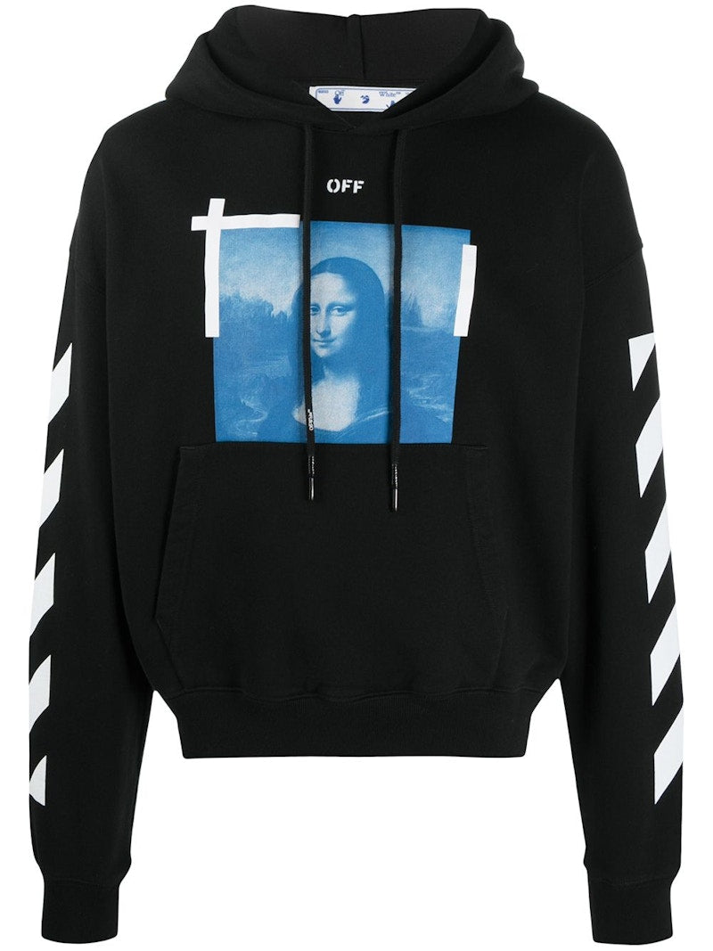 Off-White Mona Lisa Photograph Hoodie Black