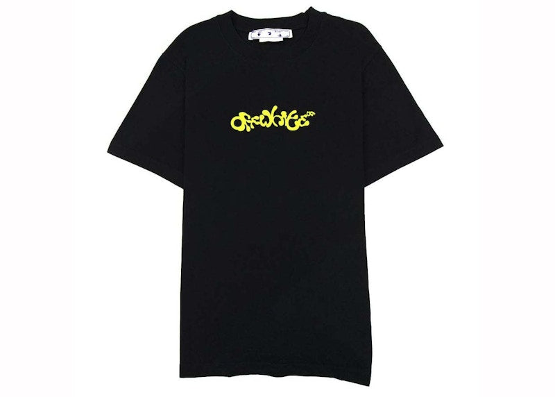 Off-White Opposite Arrows S/S Tee Black/Yellow