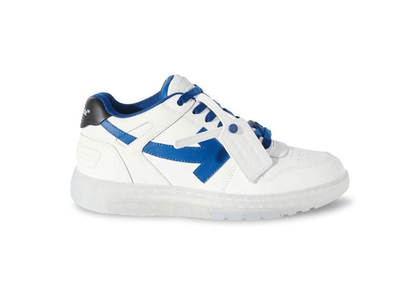 Off-White Out Of Office Ooo Low Tops White Navy Blue