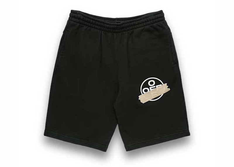 Off-White Tape Arrows Sweatshorts Black