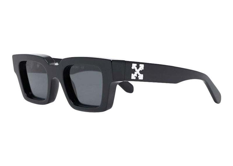 Off-White Virgil Square Frame (W) Sunglasses Black/Black Tint