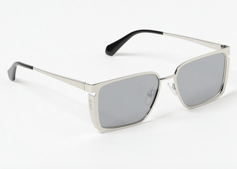 Off-White Yoder Sunglasses Silver/Dark Grey (Oeri121S24Met0017272-Fr)