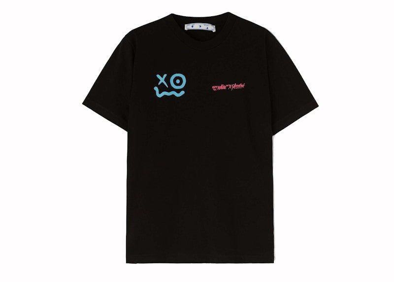 Off-White X Andre Saraiva Spray Arrow Slim T-Shirt Black